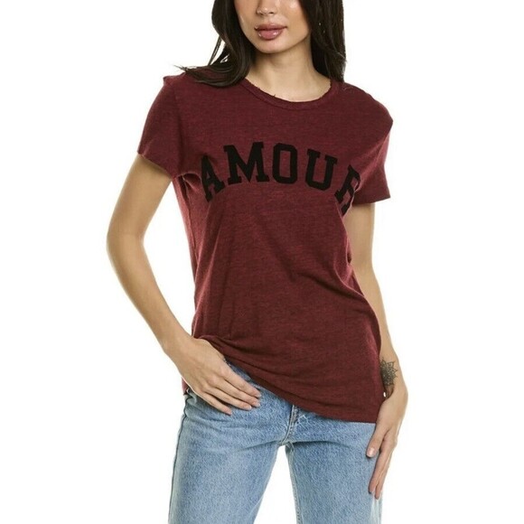 Zadig & Voltaire Size Small Oversized Walk Flock Amour T-Shirt - Picture 1 of 10